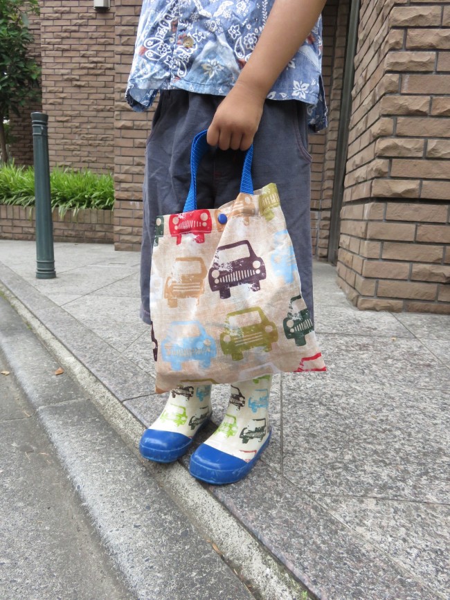 収納袋、あるととっても便利なんです