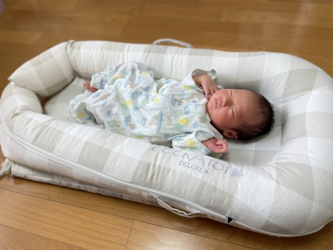 移動できるベビーベッド リビングでも寝室でも 赤ちゃんの居場所になるドッカトットを使ってみました 代官山スタイル By Blossom39 移動できるベビーベッド リビングでも寝室でも 赤ちゃんの居場所になるドッカトットを使ってみました 代官山スタイル By Blossom39