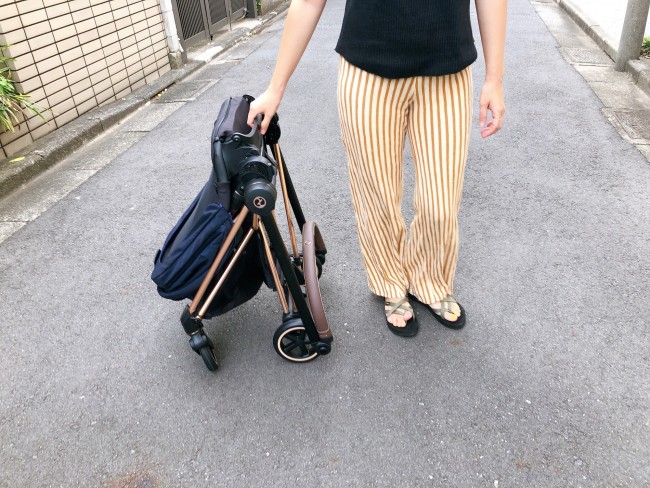 あっというまに折りたたみ完了!