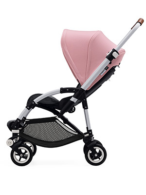 子どもの成長に合わせて変化する独自仕様のシートは、Bugabooの大きな特徴です