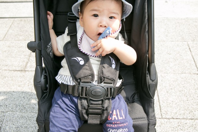 安定性◎。広々シートで、6ヶ月〜20.5キロまで使用可能です