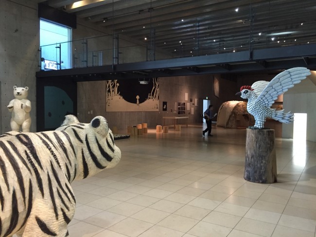 11月29日まで開催中の“生きとし生けるもの”は子供もたのしめそう!こんなところにも?と作品が展示されているので探すのも楽しい!