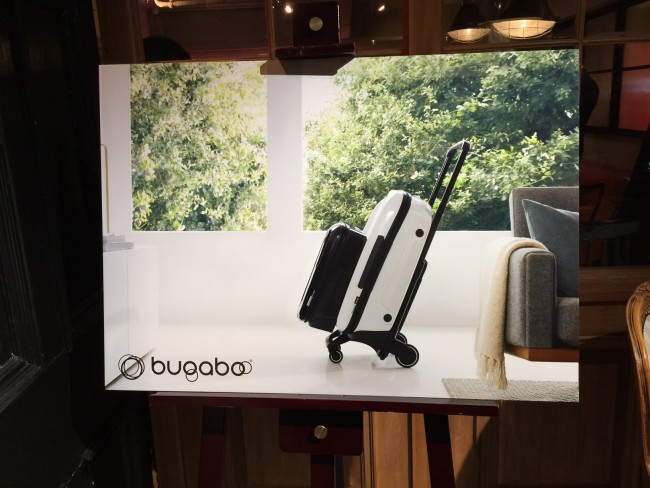 こちらがバガブー ボクサー。これがBugabooの提案する、ラゲージの新常識です