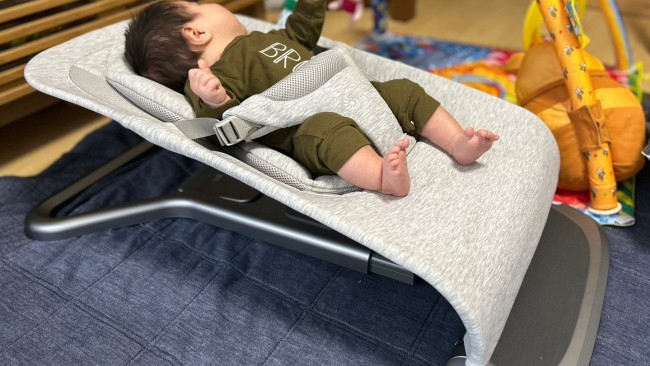 《エルゴベビーから新発売》成長に応じて3wayで使える、エボルブバウンサーをレポート!
