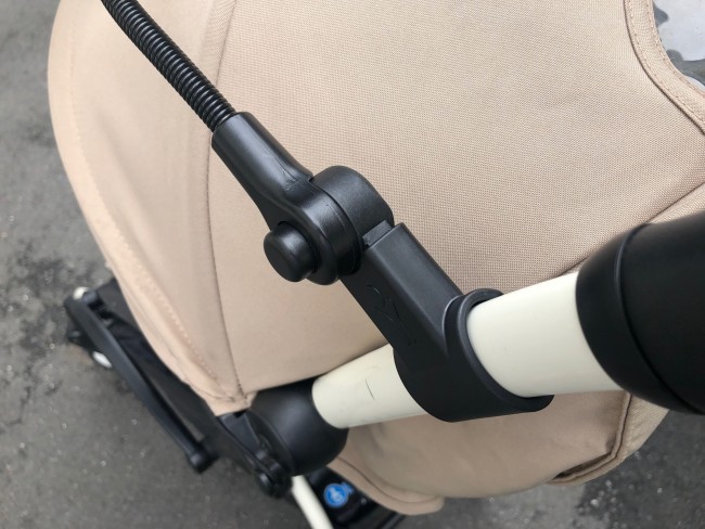 こちらがフレームとの連結部分