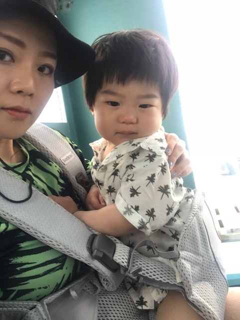 歩きたがったり、言うことを聞いてくれないけど急がなければいけない時もこの中にINで解決!