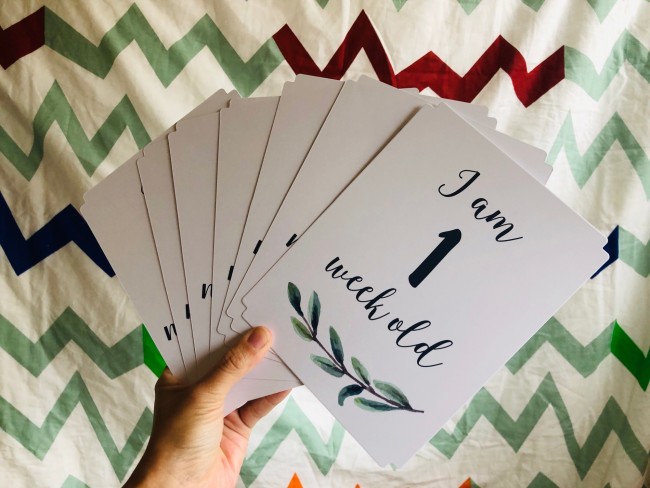 生まれた日数・月数のカード付きなので、撮影を忘れることもなさそう!