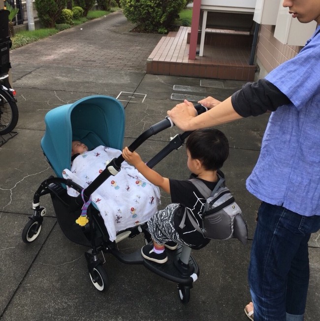 お出かけストレスが激減! 息子も楽しそうに乗ってくれています