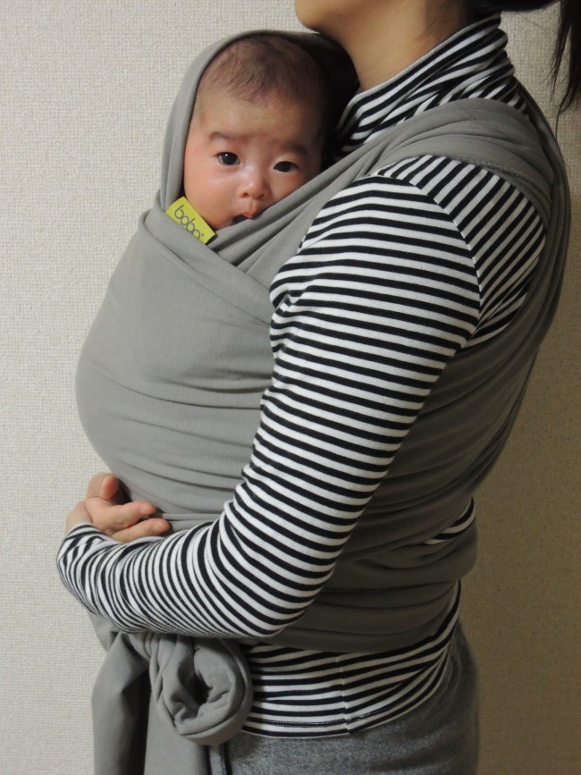 小さな赤ちゃんでも安心 体に巻くだけ 新感覚抱っこ紐 ボバラップ 気になる使い心地をレポート 代官山スタイル By Blossom39