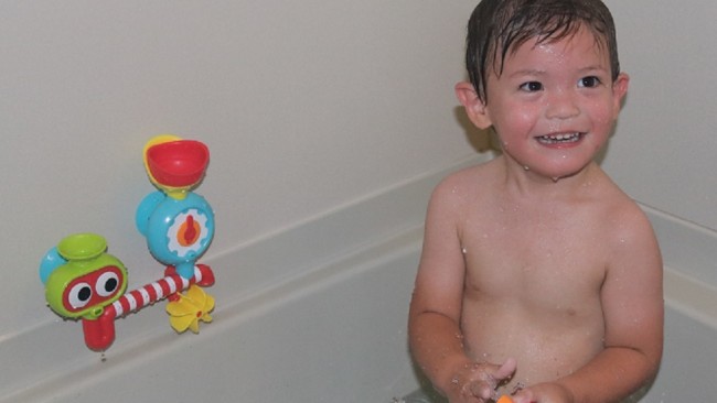 《寒い夜こそ、楽しくお風呂タイム♪》仕掛けが盛りだくさんの、〝お風呂の知育玩具〟って??