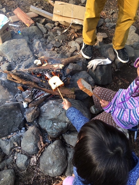 お外でのチョコフォンデュは、とってきの味♡