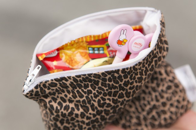 スナックバッグは、眞子ちゃんが生まれたころから使っている愛用品。使いやすいので、お友達へのプレゼントにもたくさん購入したとか