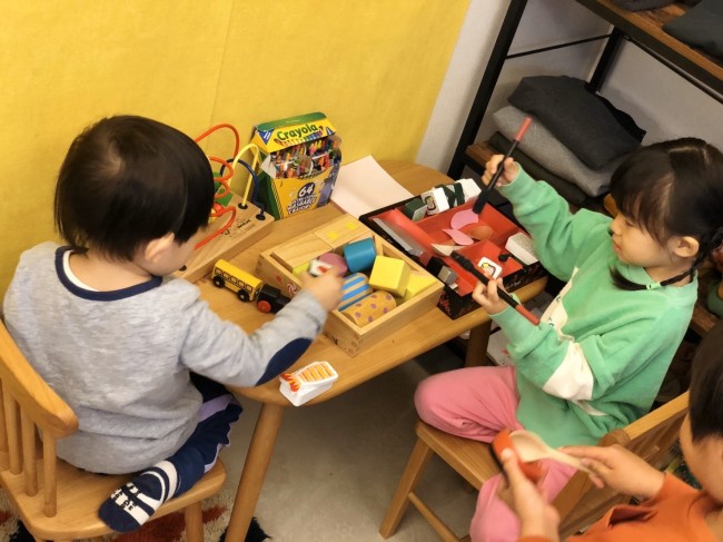 おもちゃもたくさん! こどもから、今日はハイマムに遊びに行こうよ〜と言われることも