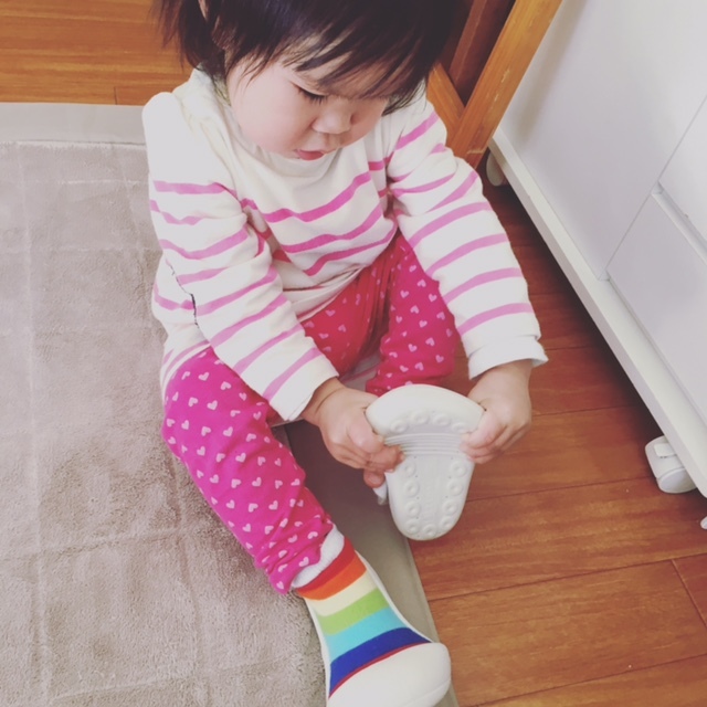 おうちの中で慣らしてからお外デビューする子も。室内用、外出用で何足も欲しくなります!