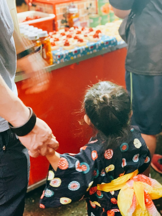 早めの時間から屋台を回ったので、混雑に困ることもありませんでした