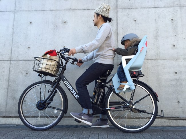 パパだって、休みの日には自転車で子どもと出かけてほしい！ ということで、パパ目線も考えました