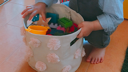 《オムツやおもちゃの収納法!》かわいくて優秀なストレージ見つけた♡