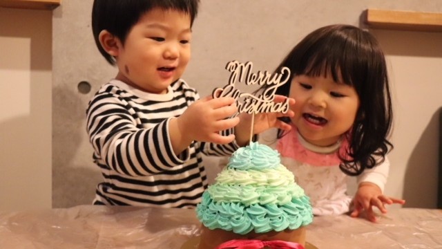 《バースデーや記念日に!》可愛くって美味しい、スマッシュケーキ撮影に行ってきました♪