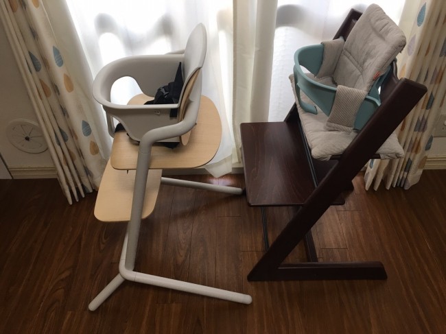 ベビーセットの着脱は、トリトラの方が少し簡単かも。でも、毎日のように取り外したりするようなものではないので、問題ありません