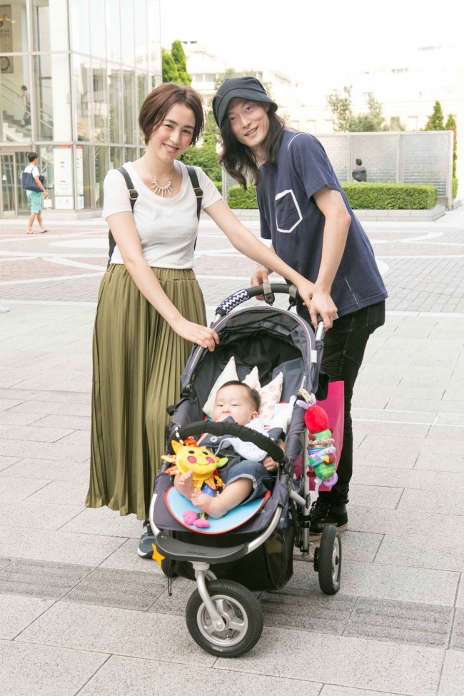 しげのたくさん、マイザマユミさん、ロンくん(6ヶ月)
