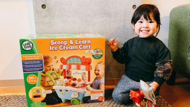 《2歳娘のクリスマス♪》喜んだ顔が見たい、特大サイズのプレゼントはコレに決めました♡