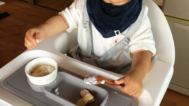 《新作クリックにぴったり♡》ストッケの新作ハイチェアでのお食事タイムには、ezpzマットがオススメ!